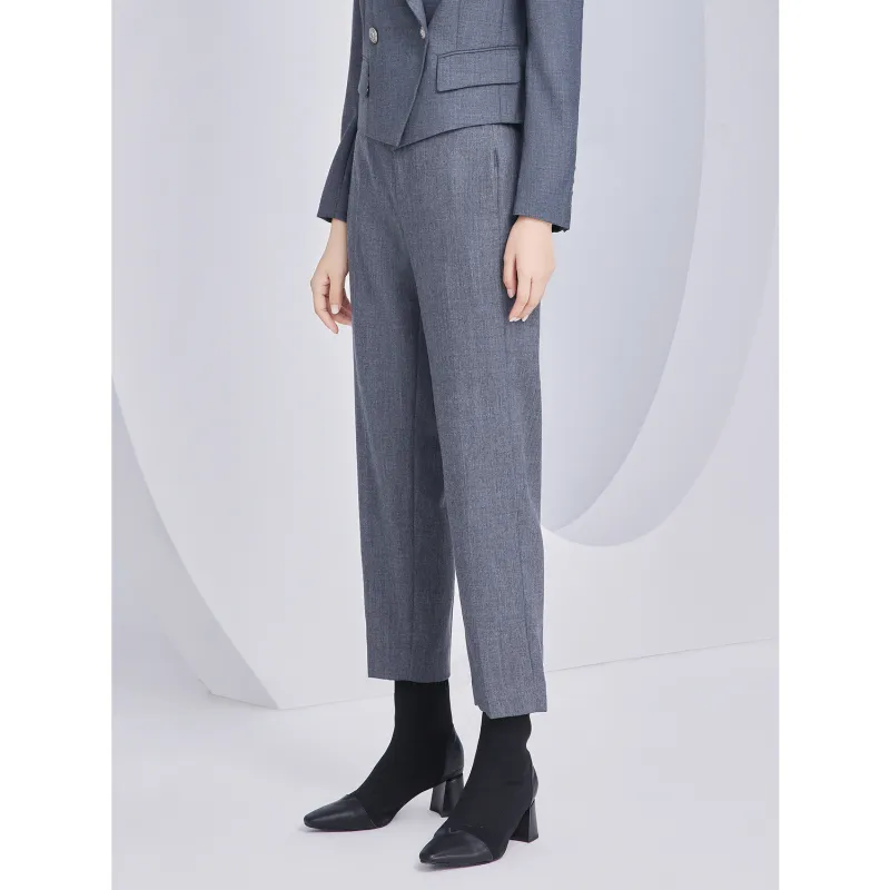 JZ. ANNAKRO Suit Trousers Women's Medium Gray-5