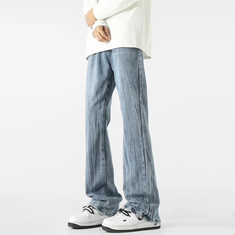 WARNING LIGHT Jeans Unisex-11