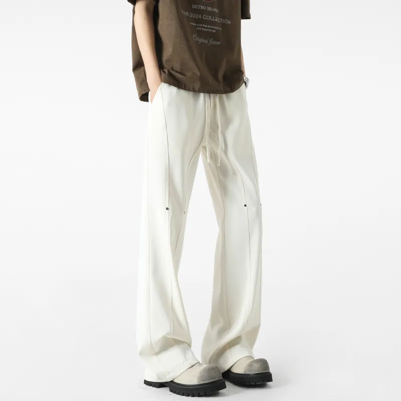 WARNING LIGHT Casual Pants Unisex-2