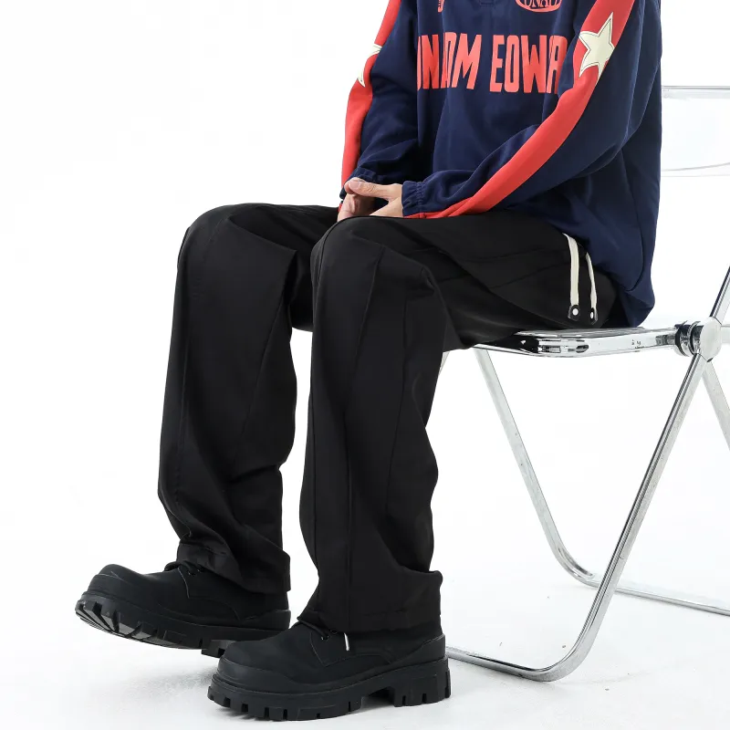 WARNING LIGHT Casual Pants Unisex-4