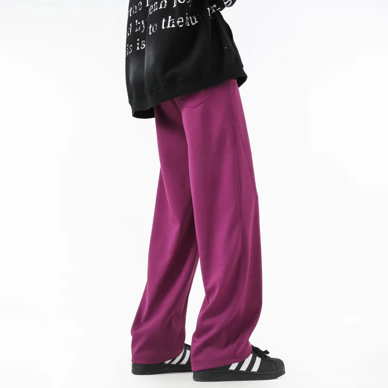 WARNING LIGHT Knitted Sports Pants Unisex-3