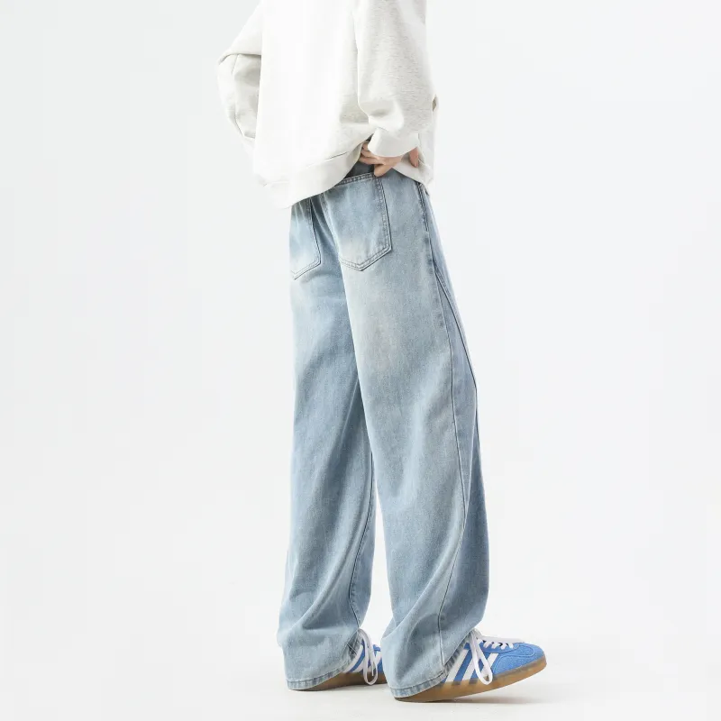 WARNING LIGHT Jeans Unisex Black-20