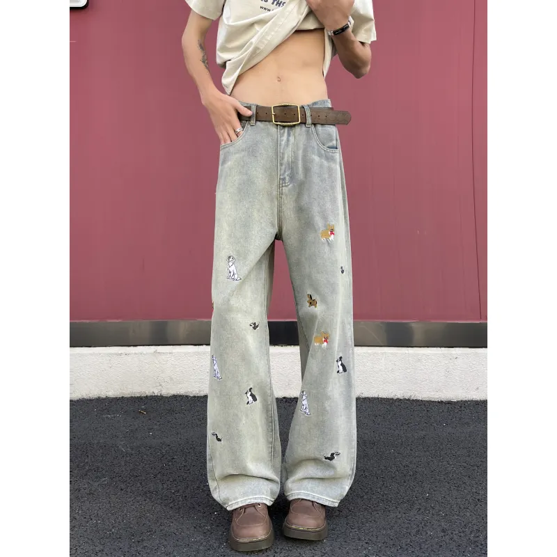 WARNING LIGHT Jeans Unisex-10