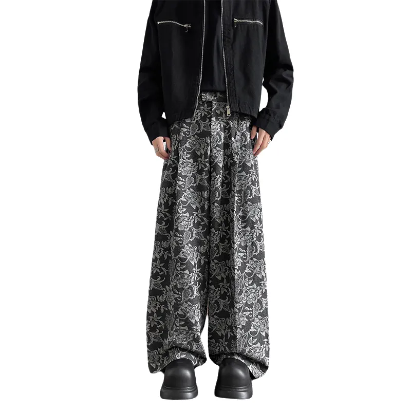 WARNING LIGHT Casual Pants Unisex Black-1