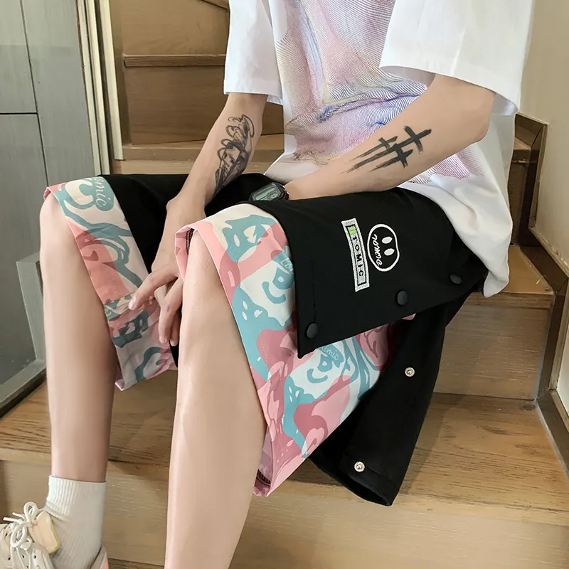 WARNING LIGHT Casual Shorts Unisex-5