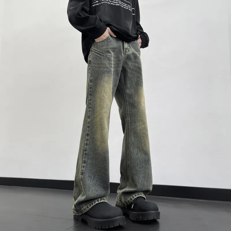 WARNING LIGHT Jeans Unisex Nostalgic Blue-9