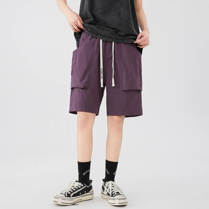 WARNING LIGHT Cargo Shorts Unisex-15