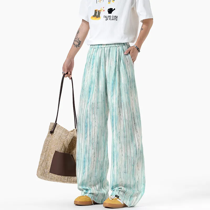 WARNING LIGHT Casual Pants Unisex-4