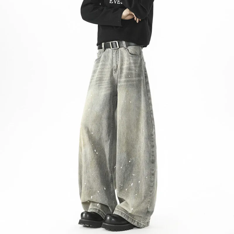 WARNING LIGHT Jeans Unisex Gray-2