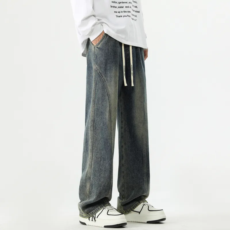 WARNING LIGHT Jeans Unisex-4