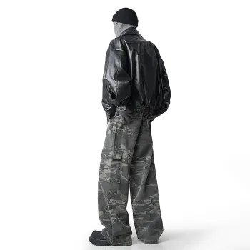 WARNING LIGHT Jeans Unisex Camouflage