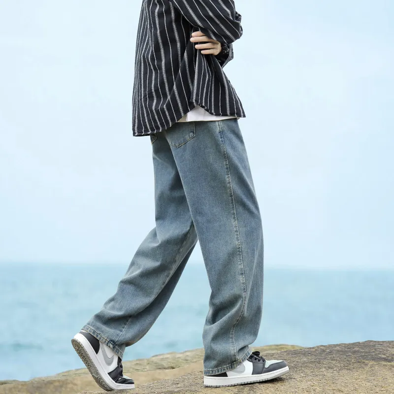 WARNING LIGHT Jeans Unisex-16