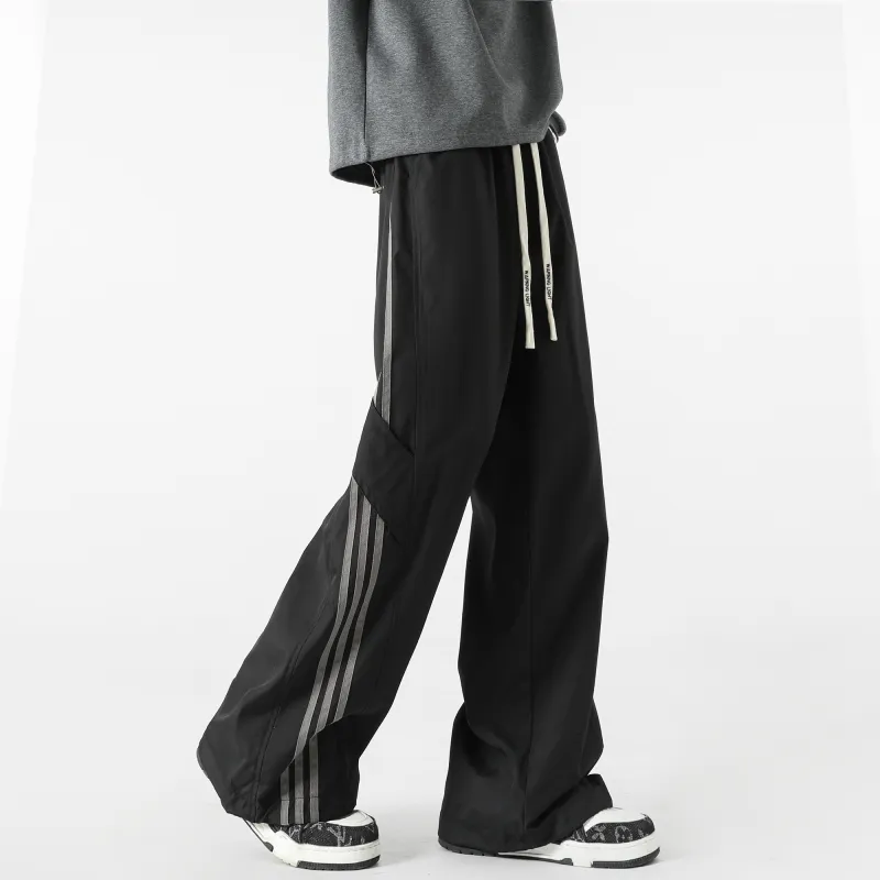WARNING LIGHT Casual Pants Unisex-4