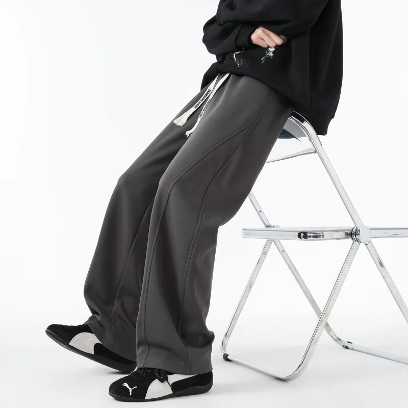 WARNING LIGHT Knitted Sports Pants Unisex-19