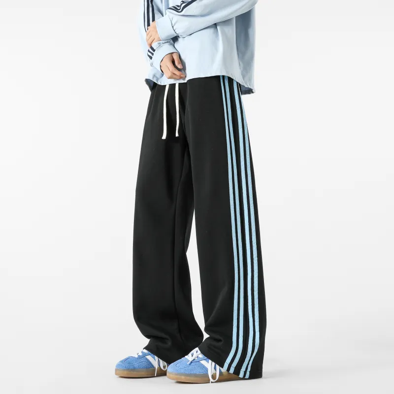 WARNING LIGHT Knitted Sports Pants Unisex-6