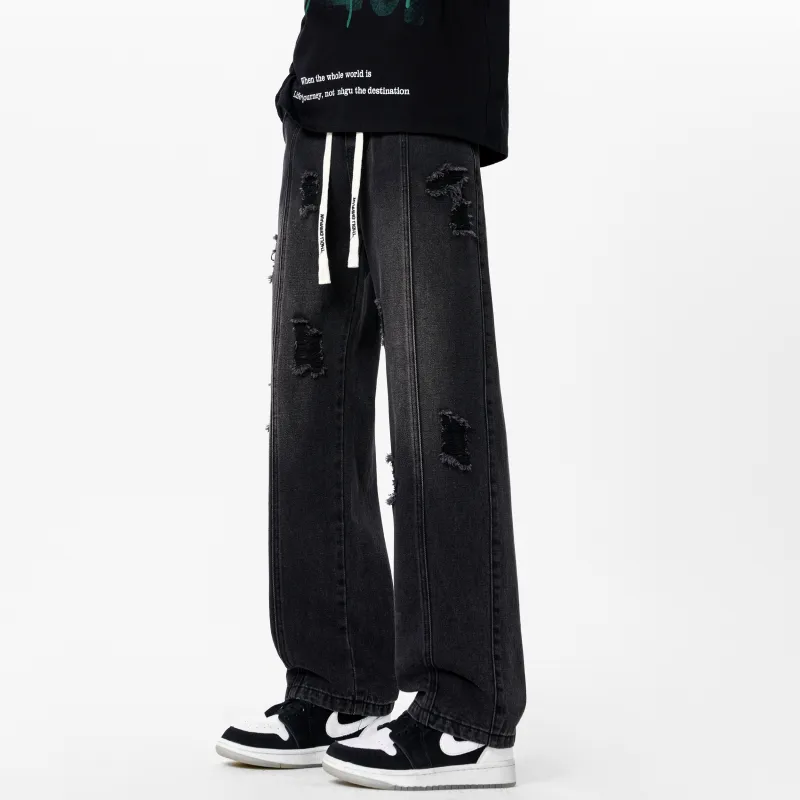 WARNING LIGHT Jeans Unisex-2
