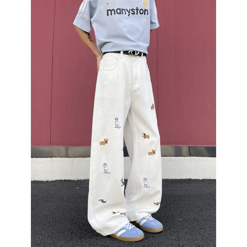 WARNING LIGHT Jeans Unisex-5