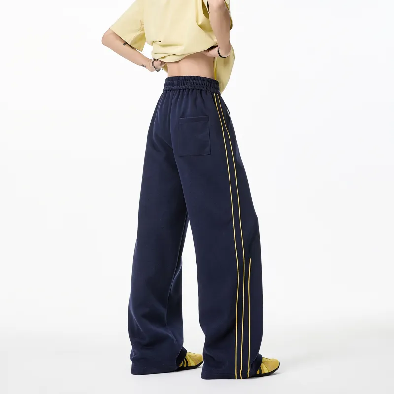 WARNING LIGHT Knitted Sports Pants Unisex-20