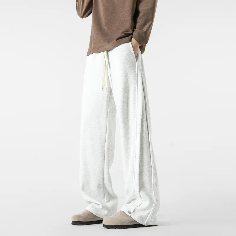 WARNING LIGHT Knitted Sports Pants Unisex-5