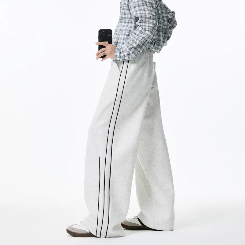 WARNING LIGHT Knitted Sports Pants Unisex-7