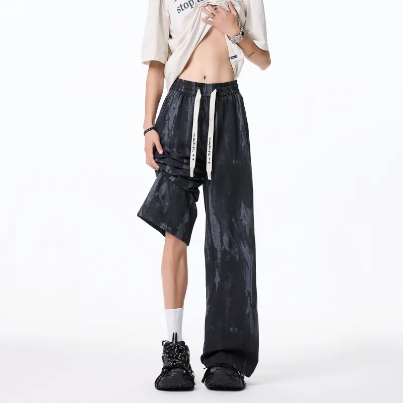 WARNING LIGHT Casual Pants Unisex-3