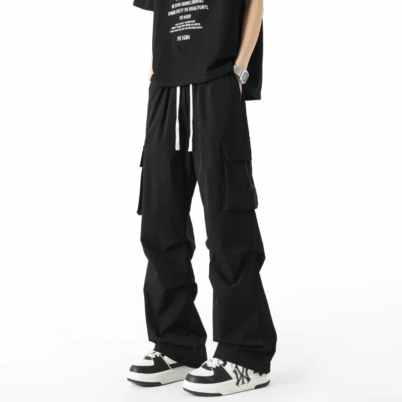 WARNING LIGHT Casual Pants Unisex-1