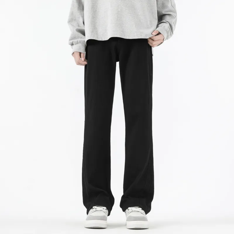 WARNING LIGHT Jeans Unisex Black-1