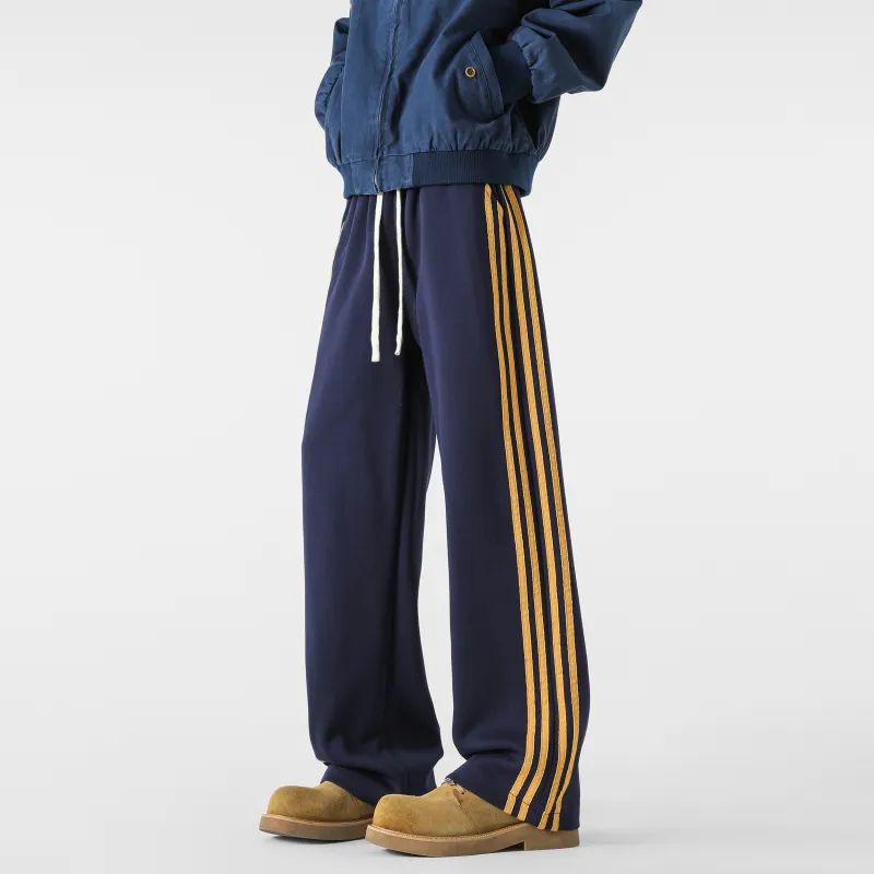 WARNING LIGHT Knitted Sports Pants Unisex-10