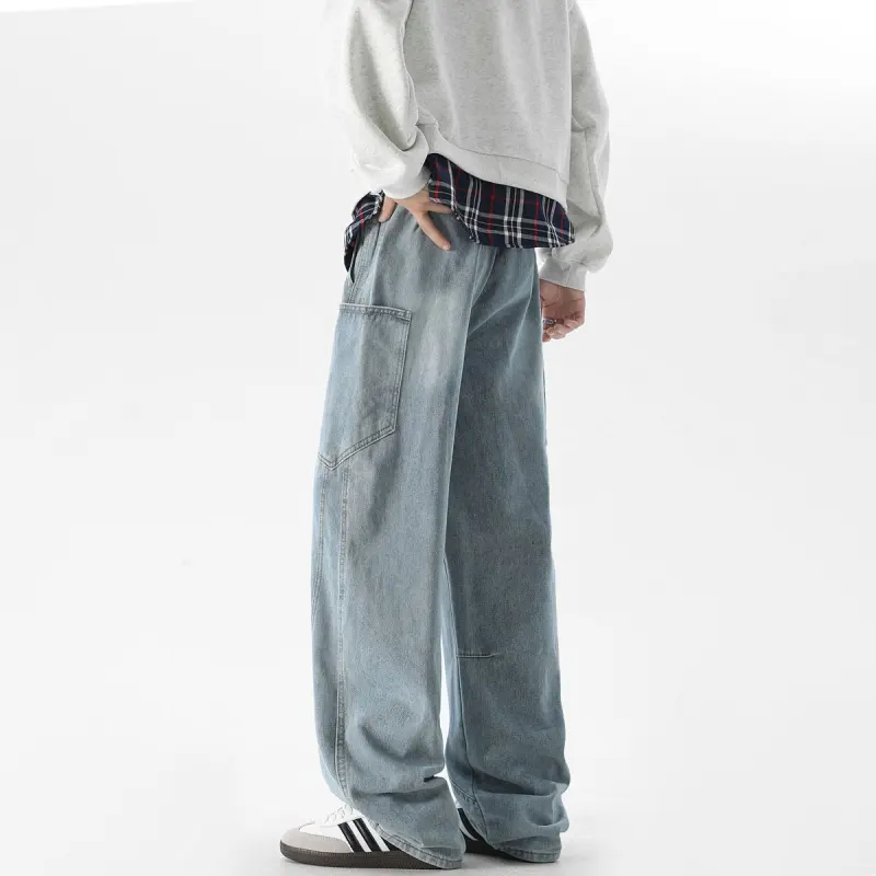 WARNING LIGHT Jeans Unisex-7