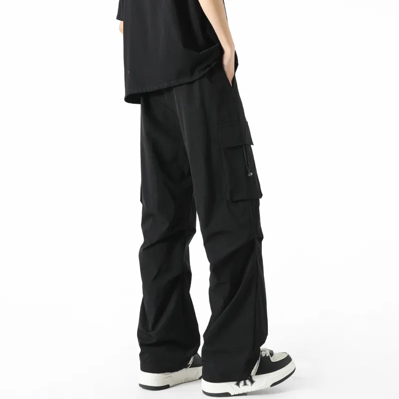 WARNING LIGHT Casual Pants Unisex-3