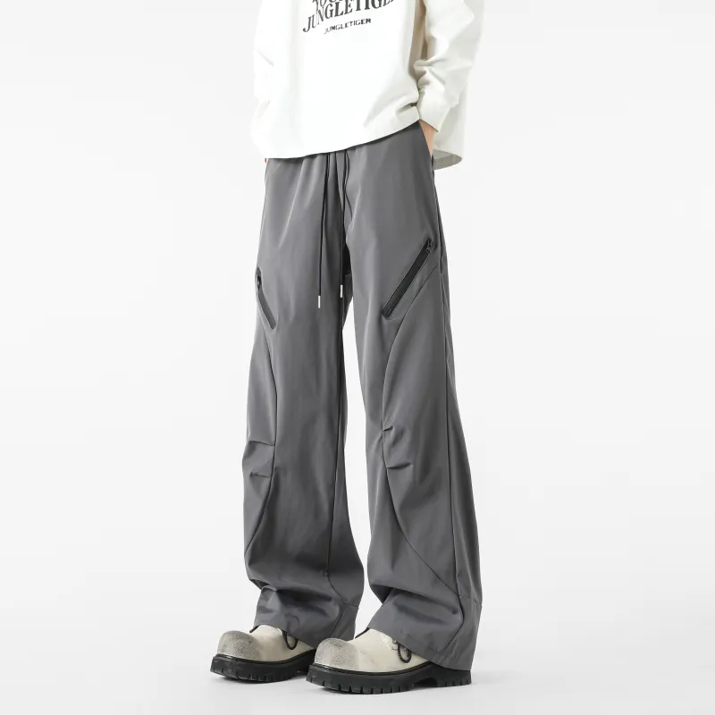 WARNING LIGHT Casual Pants Unisex-7