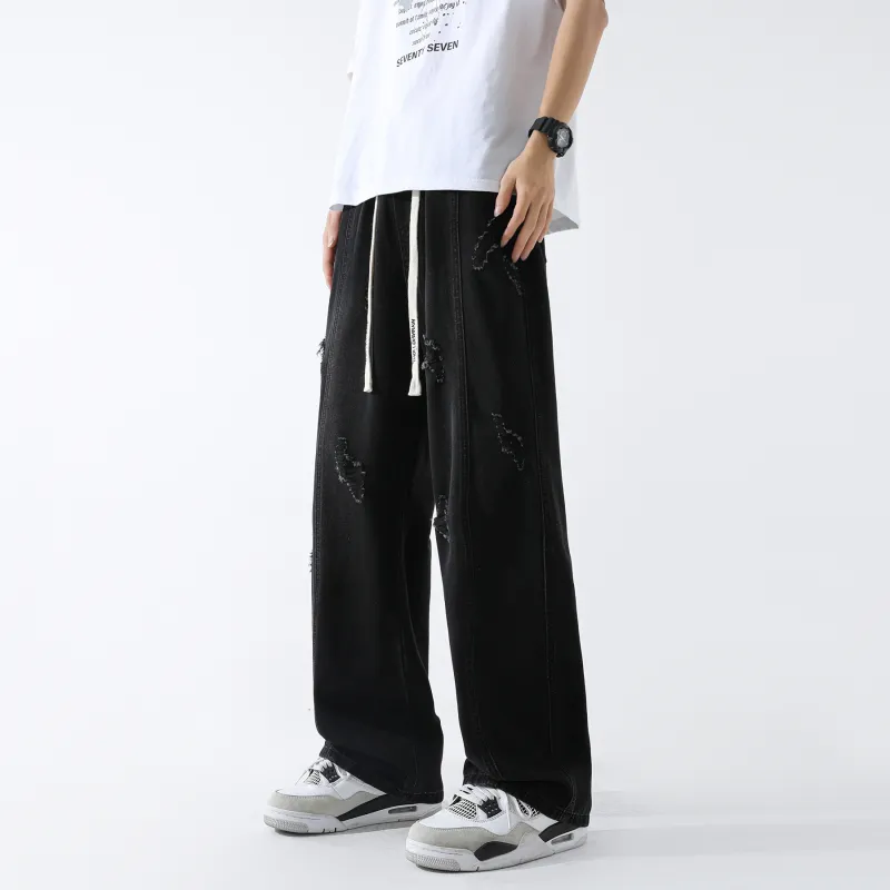 WARNING LIGHT Jeans Unisex-4