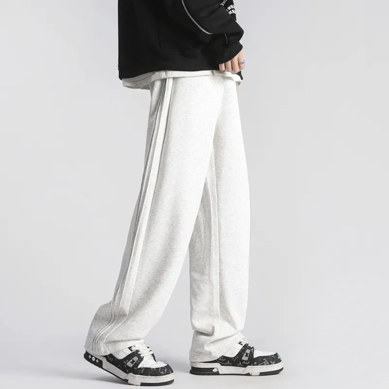 WARNING LIGHT Casual Pants Unisex-3