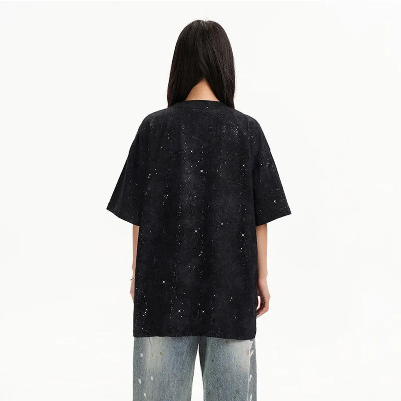 WARNING LIGHT T Shirt Unisex Black-4