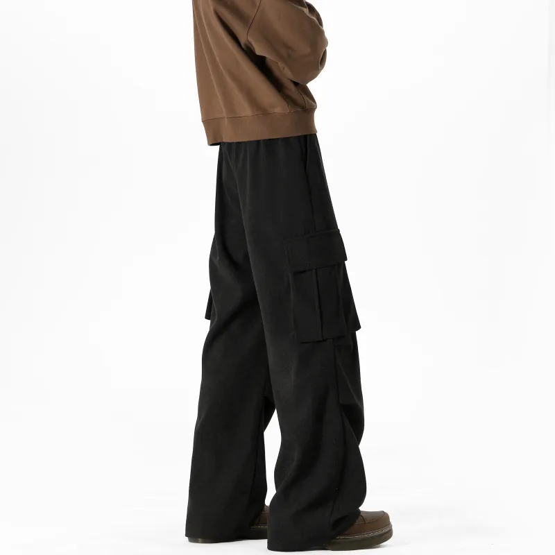 WARNING LIGHT Casual Pants Unisex-4