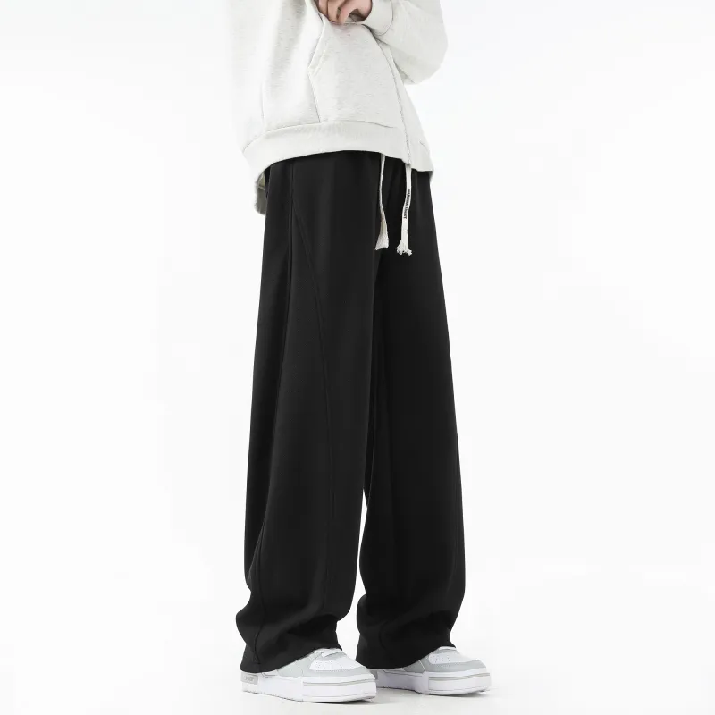 WARNING LIGHT Knitted Sports Pants Unisex-13