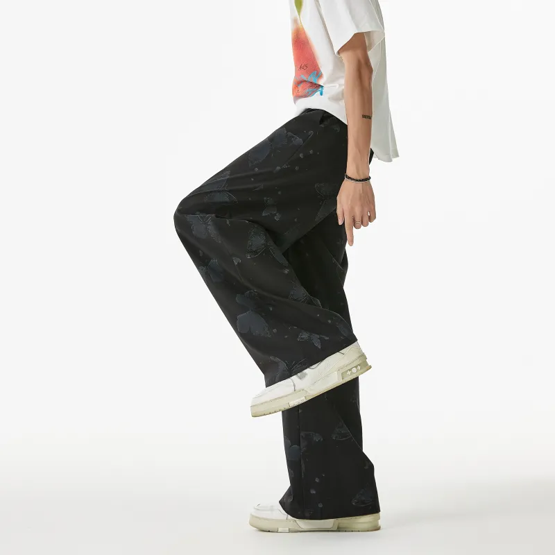 WARNING LIGHT Casual Pants Unisex-4