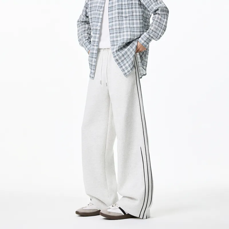 WARNING LIGHT Knitted Sports Pants Unisex-4
