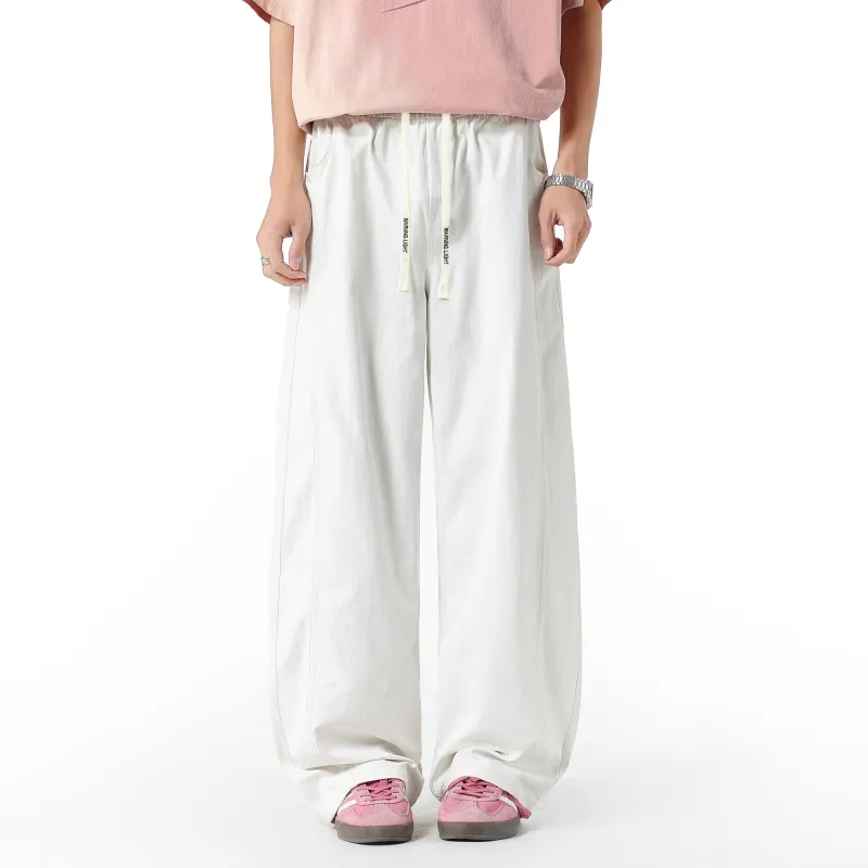 WARNING LIGHT Casual Pants Unisex-8