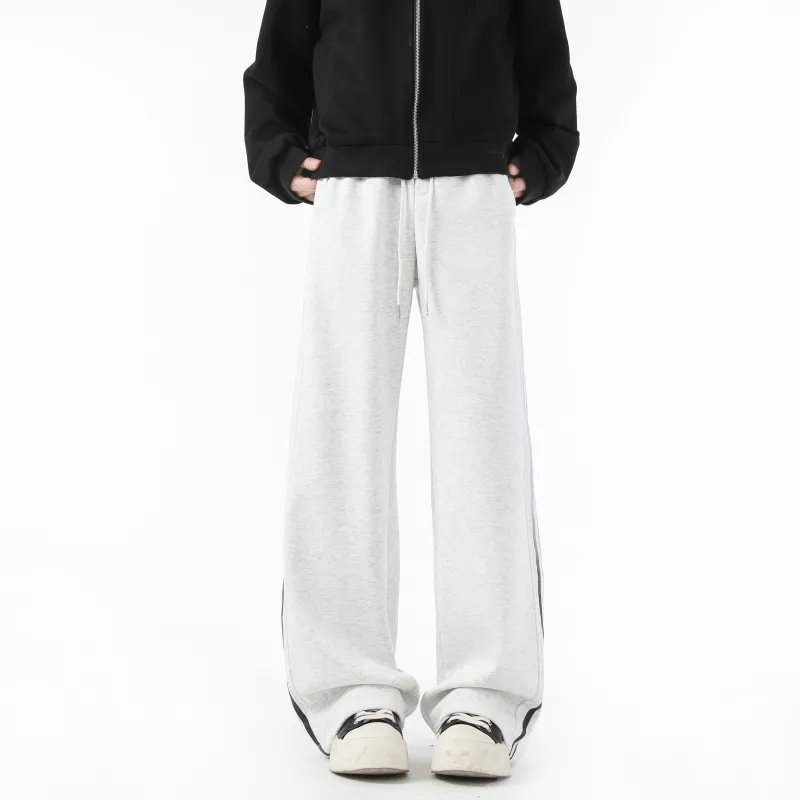 WARNING LIGHT Knitted Sweatpants Unisex-17