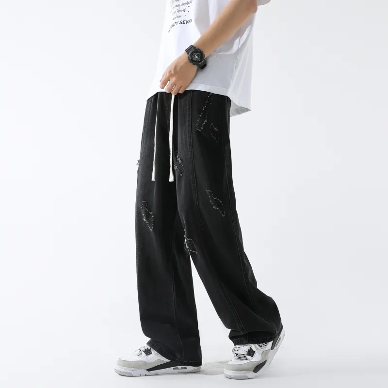 WARNING LIGHT Jeans Unisex-3