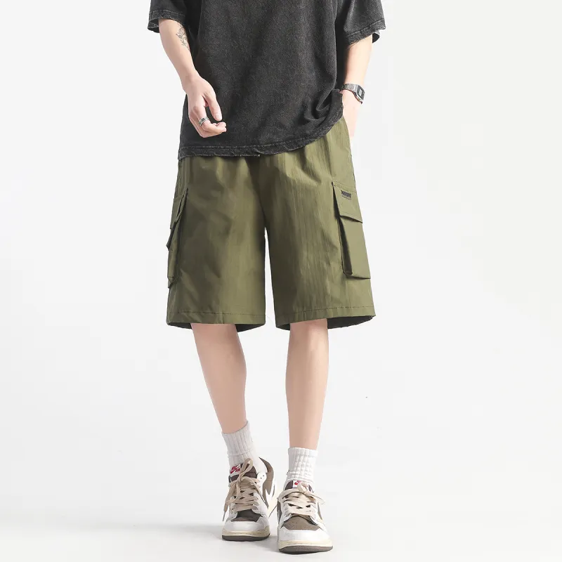 WARNING LIGHT Cargo Shorts Unisex-12