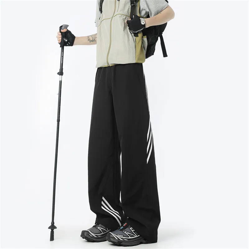 WARNING LIGHT Casual Pants Unisex-9