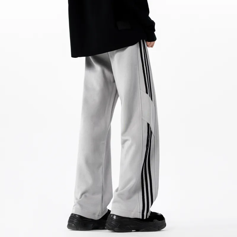 WARNING LIGHT Knitted Sports Pants Unisex-19