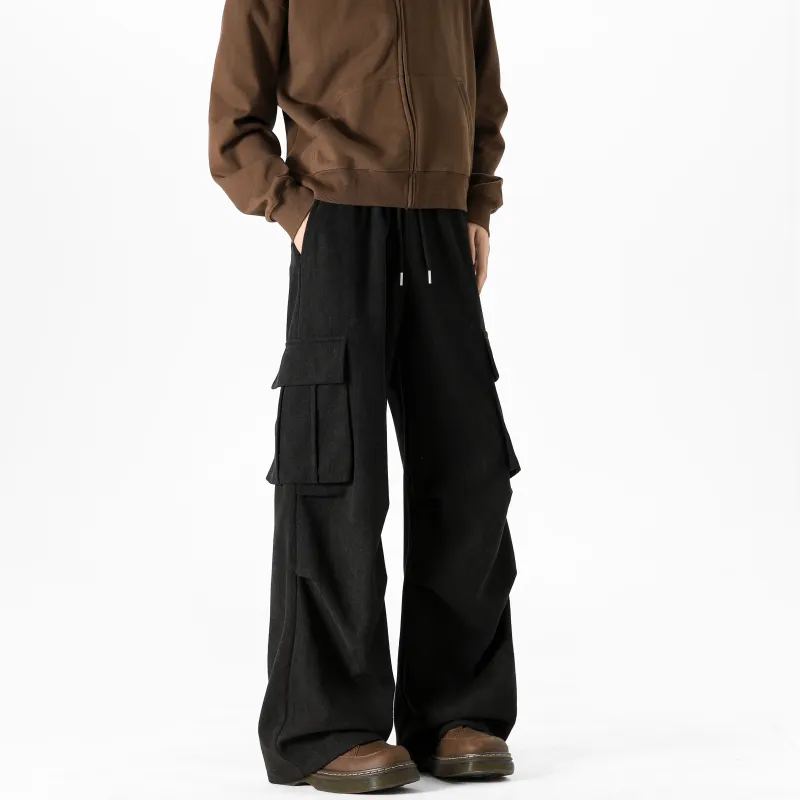 WARNING LIGHT Casual Pants Unisex-2