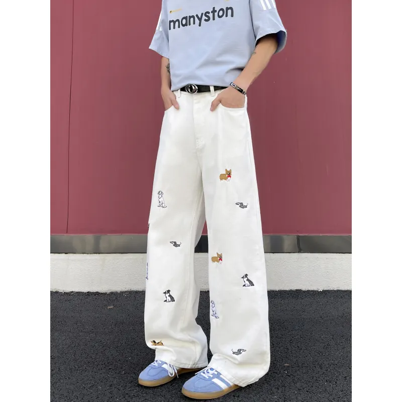 WARNING LIGHT Jeans Unisex-2