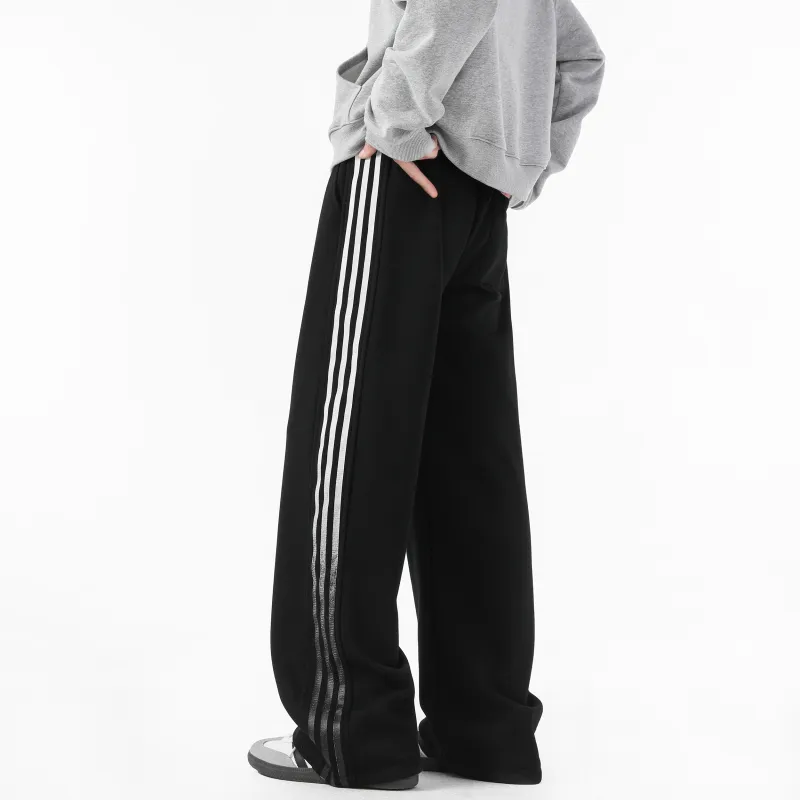 WARNING LIGHT Knitted Sweatpants Unisex-13