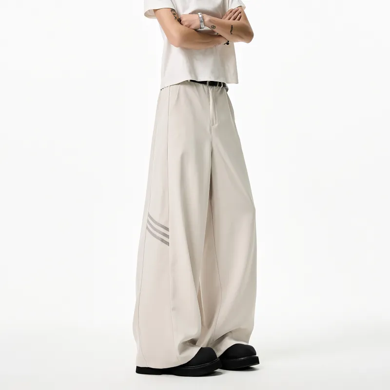 WARNING LIGHT Knitted Sports Pants Unisex-11