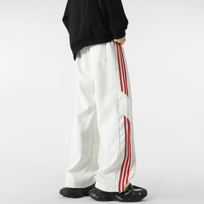WARNING LIGHT Knitted Sports Pants Unisex-23