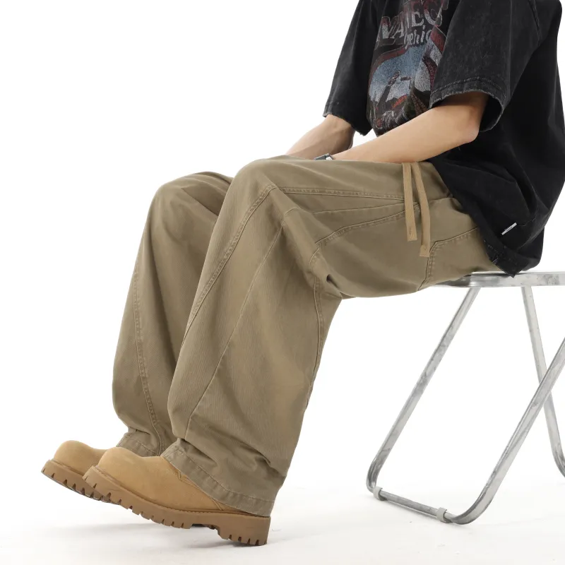 WARNING LIGHT Casual Pants Unisex-14